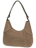 LIEBESKIND BERLIN Handtasche Lilly S Suede in Neutral Gray