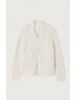 American Vintage GILET COURT BOULE ML COL ROND in Polaire Chin