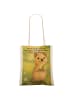 Mr. & Mrs. Panda Tragetasche Quokka Happy Design mit Spruch in Weiß