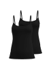 Calida Unterhemd 2er Pack in Schwarz