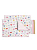 Blond Amsterdam 2er-Set Textilien Herzen in Bunt - 27 x 16,5cm