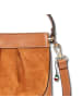 Florence Florence Umhängetasche Leder hellbraun ca. 18cm