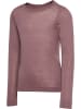 Hummel T-Shirt Hmljr Wool Kinder in TWILIGHT MAUVE