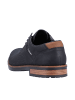 rieker Halbschuhe Herren-Halbschuh in schwarz/schwarz/mandel