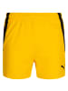 Puma Trainingsshorts TeamLIGA in neongelb / schwarz