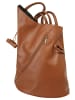 Samantha Look Rucksack echt Leder in cognac