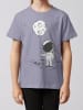 wat? Apparel T-Shirt Kleiner Astronaut mit Luftballon in Lavender