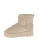Les Tropéziennes par M Belarbi Chilltop-Lederstiefeletten Beige