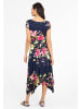 Beach Time Jerseykleid in marine-bedruckt