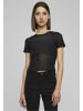 Urban Classics Mesh Tees in black