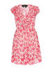 faina Women Dress in pink white
