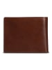 Jost Vardo Geldbörse RFID Schutz Leder 12 cm brown