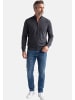 Redmond Strickjacke Basic in Dunkelgrau