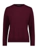 Betty Barclay Basic-Strickpullover mit Rundhalsausschnitt in Maroon Banner