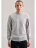 Seidensticker Pullover Gerader Schnitt (Normal-Fit) in Grau