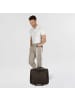 Dermata 2 Rollen Businesstrolley 38 cm Laptopfach braun