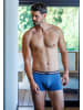 Haasis Bodywear 3er-Set: Pants in navy/poseidon/stahl