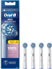 Oral-B Pro Sensitive Clean Aufsteckbürsten X-förmig 4 Stück Zahnbürstenköpfe Weiß