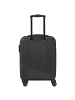 travelite Bali - 4-Rollen-Kabinentrolley S 55 cm (weiß/cognac) in schwarz