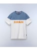Napapijri T-Shirt "S-Saturnia Ss" in Weiß