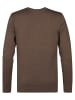 Petrol Industries Feinstrickpullover Steamboat in Braun