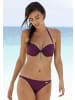 LASCANA Push-Up-Bikini-Top in bordeaux