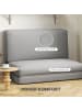 HOMCOM Bodensofa-275L x 120B x 10H cm-Hellgrau