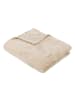 Atmosphera Créateur d'intérieur Kuscheldecke in beige