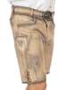 Gwandler Lederhose JONAS-gespeckt in natur