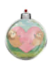 Mr. & Mrs. Panda Weihnachtsschmuck Faultiere Herz Design ohne Sp... in Weiß