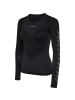 Hummel Nahtloses Langarm Sport Shirt FIRST SEAMLESS JERSEY in Schwarz