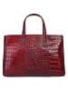 Cluty Handtasche echt Leder in rot