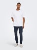 Only&Sons Slim Fit Jeans Basic Hose Denim Pants ONSLOOM Stoned Washed in Dunkelblau
