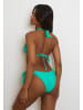 Moda Minx Bikini Hose Private Island Tie Side Brazilian in Sea Green