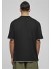 Urban Classics Tall Tee in blk/wht
