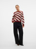 Vero Moda Strickpullover in Fired Brick