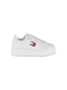 Tommy Hilfiger Weiß Damen Sneaker aus Leder