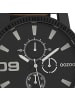Oozoo Analog-Armbanduhr Oozoo Timepieces schwarz extra groß (ca. 50mm)