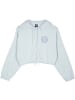 Santa Cruz Hoodie "Check Outline Ringed Dot Zip" in Blau