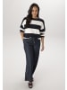 Aniston PLUS Weite Jeans in darkblue