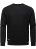 ragwear Sweatshirt Doren in Black