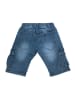 WANGUE Jeans Shorts Kurze Cargo Sommer Hose Bermuda in Blau-2