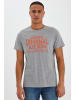 BLEND Print-Shirt BHBona in Grau
