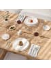 Villeroy & Boch 6er Set Tafelgabel Oscar in Silber 200 mm in silber