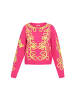 IZIA Sweater in pink lime