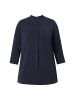 Ulla Popken Langarmshirt in dunkles marine