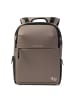 Hedgren Commute Rucksack RFID 40 cm Laptopfach in vintage beige eco