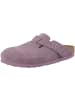 Birkenstock Clogs Boston Velours schmal in lila