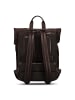 Jost Glasgow Daypack RFID Schutz Leder 42 cm Laptopfach brown