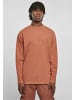 Urban Classics Urban Classics Herren Heavy Oversized Garment Dye Longsleeve in terracotta